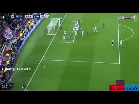 188 toto x ENAK4D - Barcelona VS Sporting CP [1-0] Champions League [05/12/2017] hd