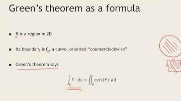 Math 2374 Lecture 14A: Green