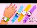 How to make easy paper watch // Nursery craft ideas // paper craft easy // DIY // Origami