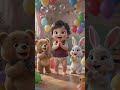 🍼 Baby Dance Party Adventure 🎉 | Cute Baby & Friends Dancing 🐻🐰 | 4K Pixar Style Kids Cartoon |