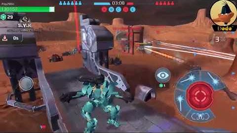 New Robot LOKI Test Server Gameplay Different Setups War Robots WR