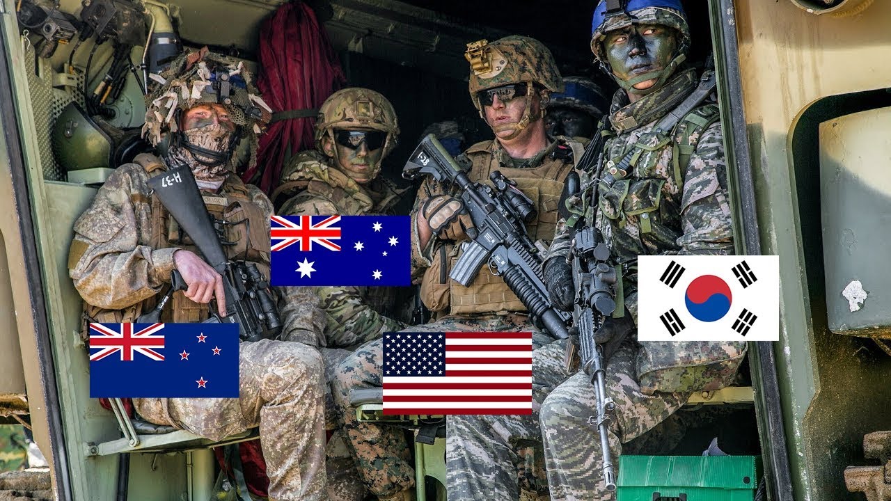 Massive Amphibious Landing Exercise With ROK, US, Australian, and NZ Forces  - YouTube