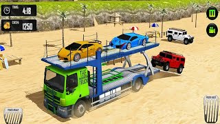 Crazy Car Transporter - Euro Truck Crazy Car Driving Games 04- Android Gameplays screenshot 4
