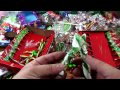 a lot of  Christmas  candy