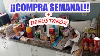 SÚPER COMPRA semanal MERCADONA + FRUTERÍA + AL LADO. DISFRUTABOX &quot;El huerto de mi amada&quot;🎁#2021