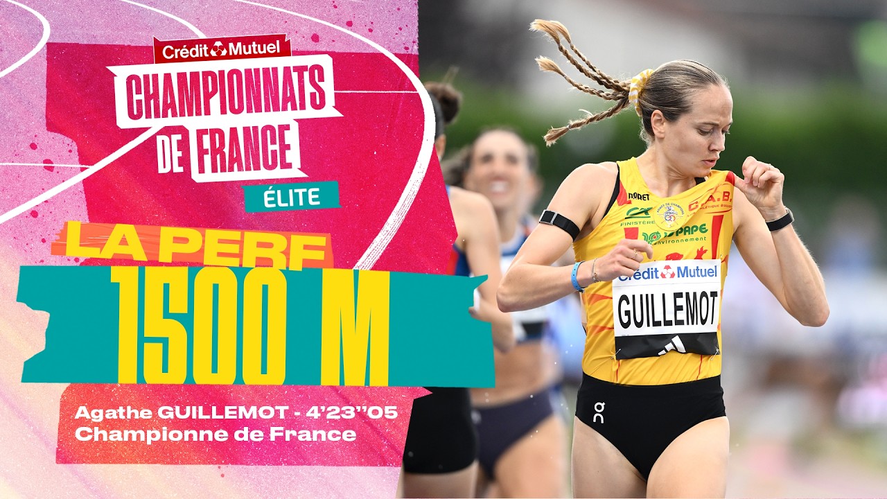 Agathe Guillemot place une accélération fatale et récupère la couronne du 1500 m | Albi 2026