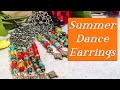 Summer Dance Boho Dangle Earrings- DIY Jewelry Tutorial