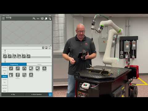 Accessing Traditional (Legacy) Programming Mode - Lincoln Electric Cobot Training Video