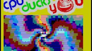 CPU ducks you! by CyberPunks Unity (2006) ZX Spectrum demo