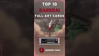 Top 10 Darkrai Full Art Pokemon Cards #darkrai