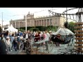 Antique swing carousel, Stockholm