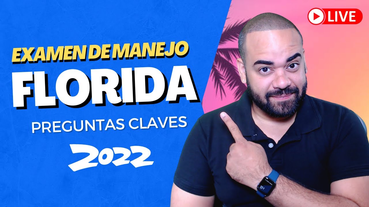 COMO APROBAR EL EXAMEN TEORICO DE MANEJO DE FLORIDA 2022 I PREGUNTAS
