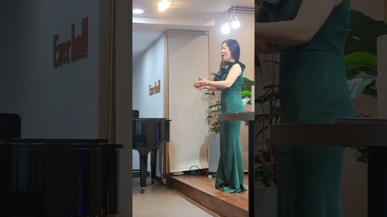 동심초ㅡ김성태  작곡. 한국가곡. Soprano Lee ji hyun 
