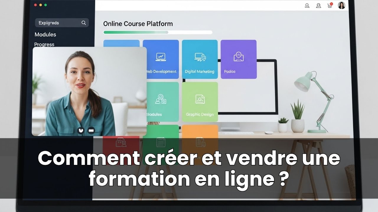Créer et vendre une formation en ligne : étapes, plateformes et ...