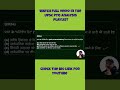 Theme based study for UPSC #shorts