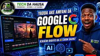 Yadda Ake Amfani da Google Flow | Complete Hausa Tutorial | AI Video 2026 #GoogleFlow #AITools #AI
