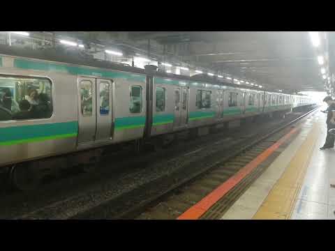 JR東日本E657系水カツK16編成69M常磐線特急ときわ69号勝田行き北千住駅(JJ05)通過