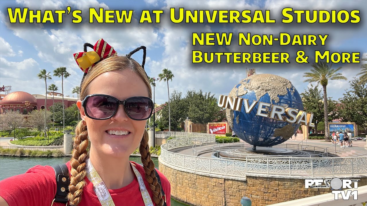 What's New at Universal Studios - NEW Non-Dairy Butterbeer, Mardi Gras Food Booths & More!!