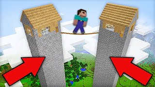 HOW TO PASS CHALLENGES ON THESE MOST DIFFICULT SKYSCRAPERS IN MINECRAFT ? 100% TROLLING TRAP !