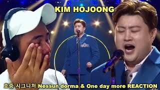 김호중 Kim Hojoong - 호중 시그니처 Nessun dorma & One day more REACTION