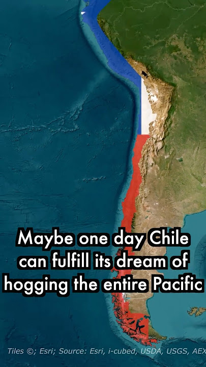 Why is Chile So Long and Skinny? 🇨🇱