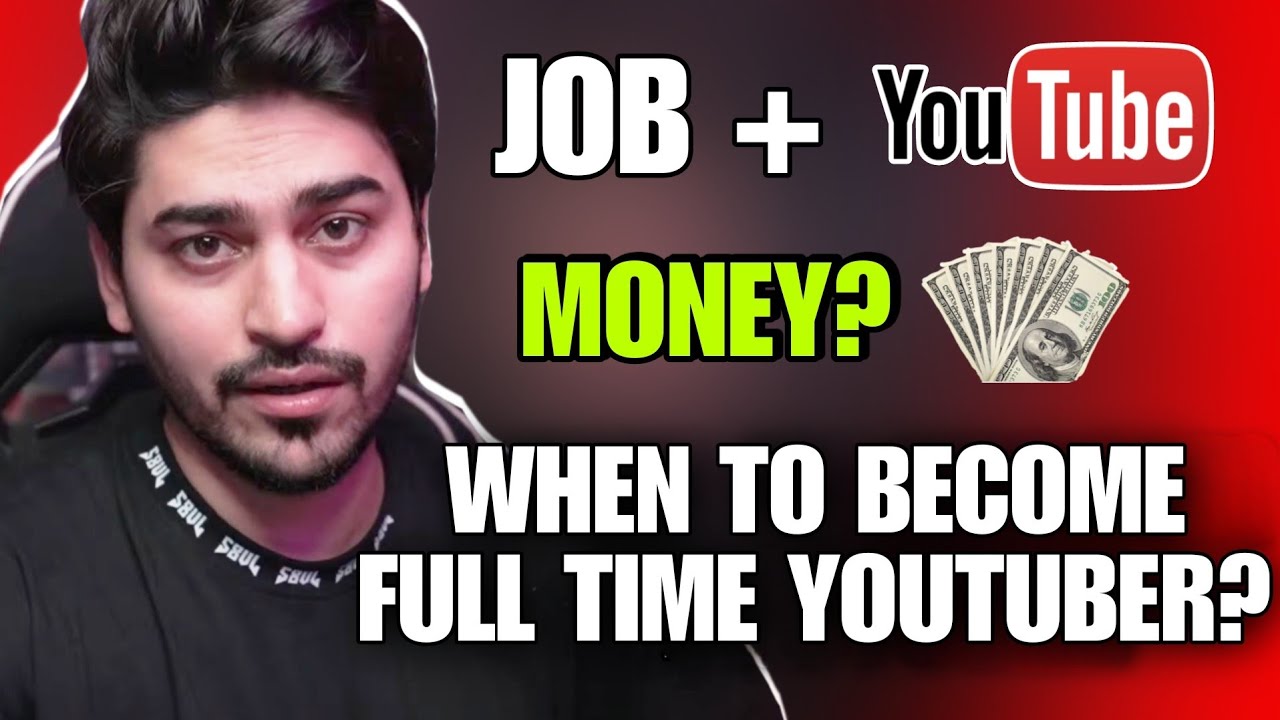 Right Time To Become A Full Time YouTuber - YouTube