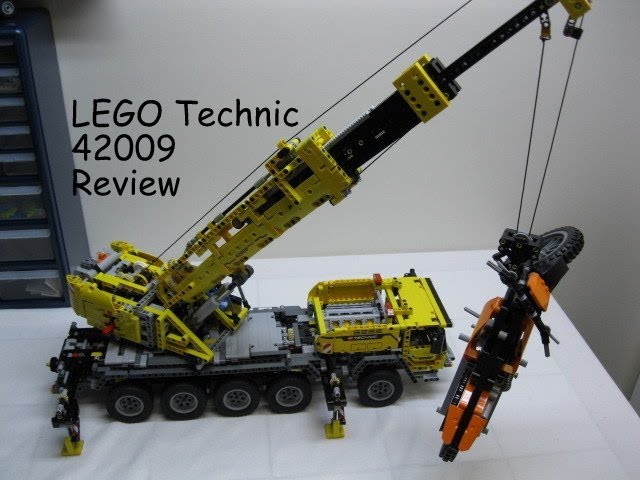 Lego Technic 42009 Grue mobile MK II SPEED BUILDING 