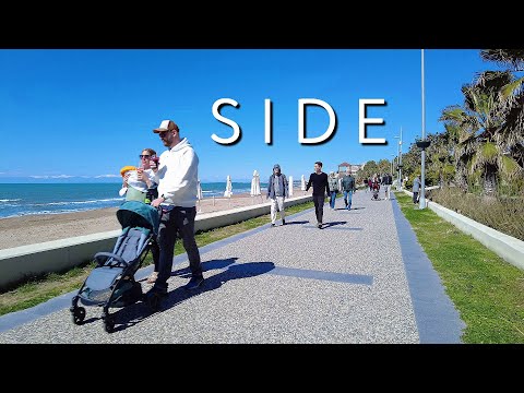SIDE HEUTE SUPER WETTER! BARUT ACANTHUS. PROMENADE STRAND  TÜRKEI #türkei #side
