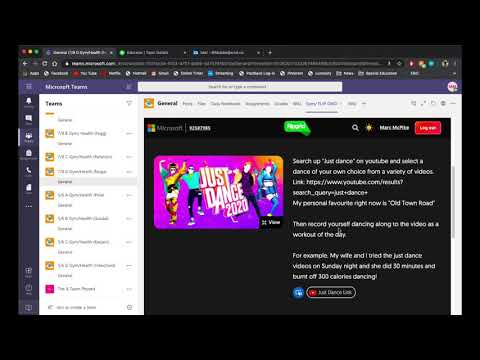 How To Access Flip Grid For The Just Dance Assignment