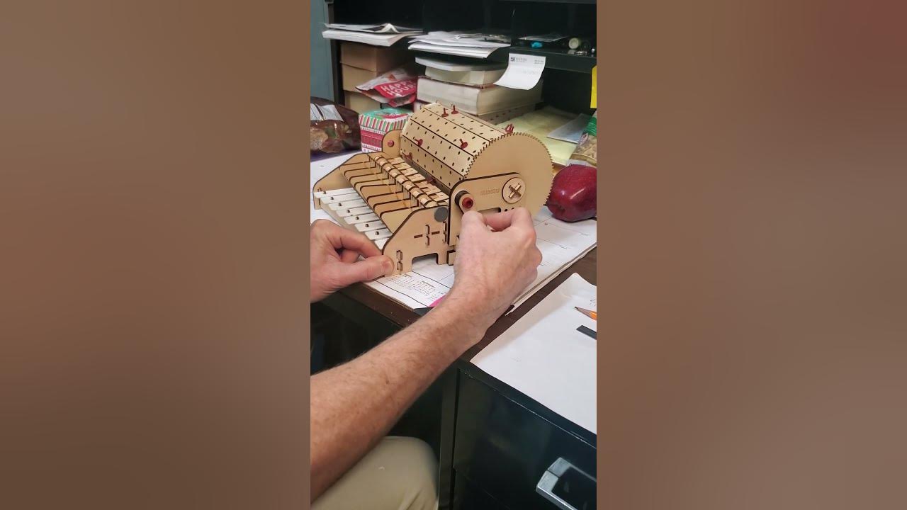 Axel F song (Beverly Hills Cop Theme) song on the Eureka programmable music box