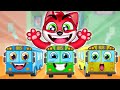 Wheels on the bus  zombies bus  more bowbow nursery rhymes  kids songs