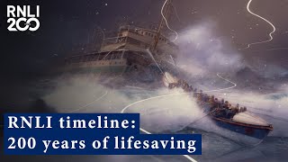 Video thumbnail of "RNLI timeline: 200 years of lifesaving"