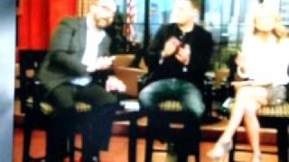 Michael Buble' co Hosting Regis and Kelly 3/18/11 Part 4