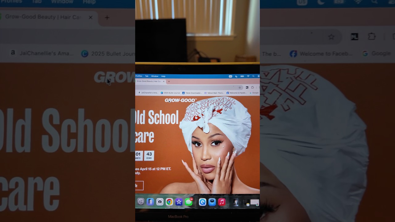 I bought Cardi B’s hair products before they sold out! #growgoodbeauty