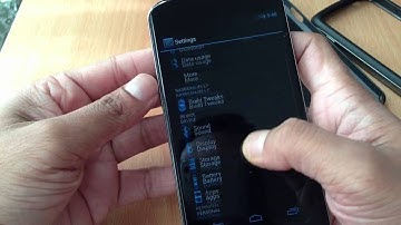 Nexus 4 jellybean 4.2.2 RasbeanJelly Rom Review