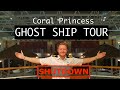 GHOST SHIP CORAL PRINCESS | Join me on an intimate tour around an empty cruise ship