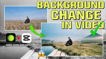 How To Change Background Of Any Video using Hypic And Capcut App 😮 | iamfaizanhyder