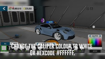 How to make chrome caliper colour in car parking multiplayer.