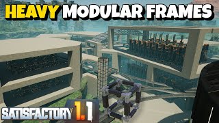 Famous How to Build a Heavy Modular Frame Factory | Satisfactory Ep.10 Wealth