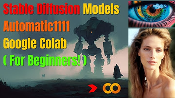 WebUI Automatic1111 Tutorial for Absolute BEGINNERS (Civitai, Models, Google Drive, Colab)