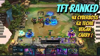 TFT Ranked CZ | 2. místo | 4x Cyberboss 6x Techie | Veigar Carry | #tftranked