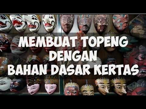 Video: Cara Membuat Topeng Jeritan