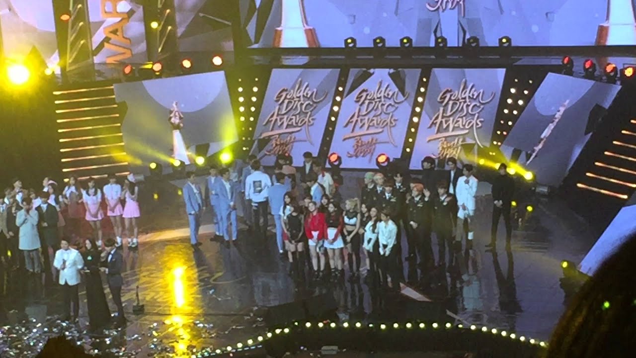 160121 엑소 골든디스크 어워즈 음반 대상 수상소감 앵콜무대 LOVE ME RIGHT