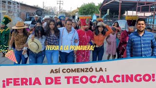 ASÍ COMENZO LA FIESTA DE SAN JUAN TEOCALCINGO CON UNA CABALGATA