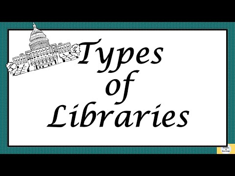 Video: Library - what is it? What types of libraries are there?