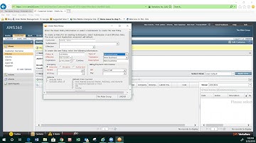How to add a policy in AMS