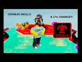 GETTING THE CRONUS SKILL IN ROBLOX LIFTING SIMULATOR!!