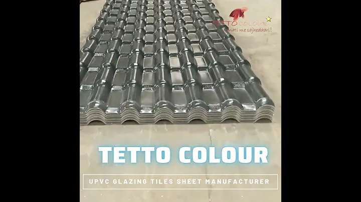 Manufacturer of #UPVCRoofingSheets | UPVC #AntiCorrosion Roof Sheet  from TettoColour.com