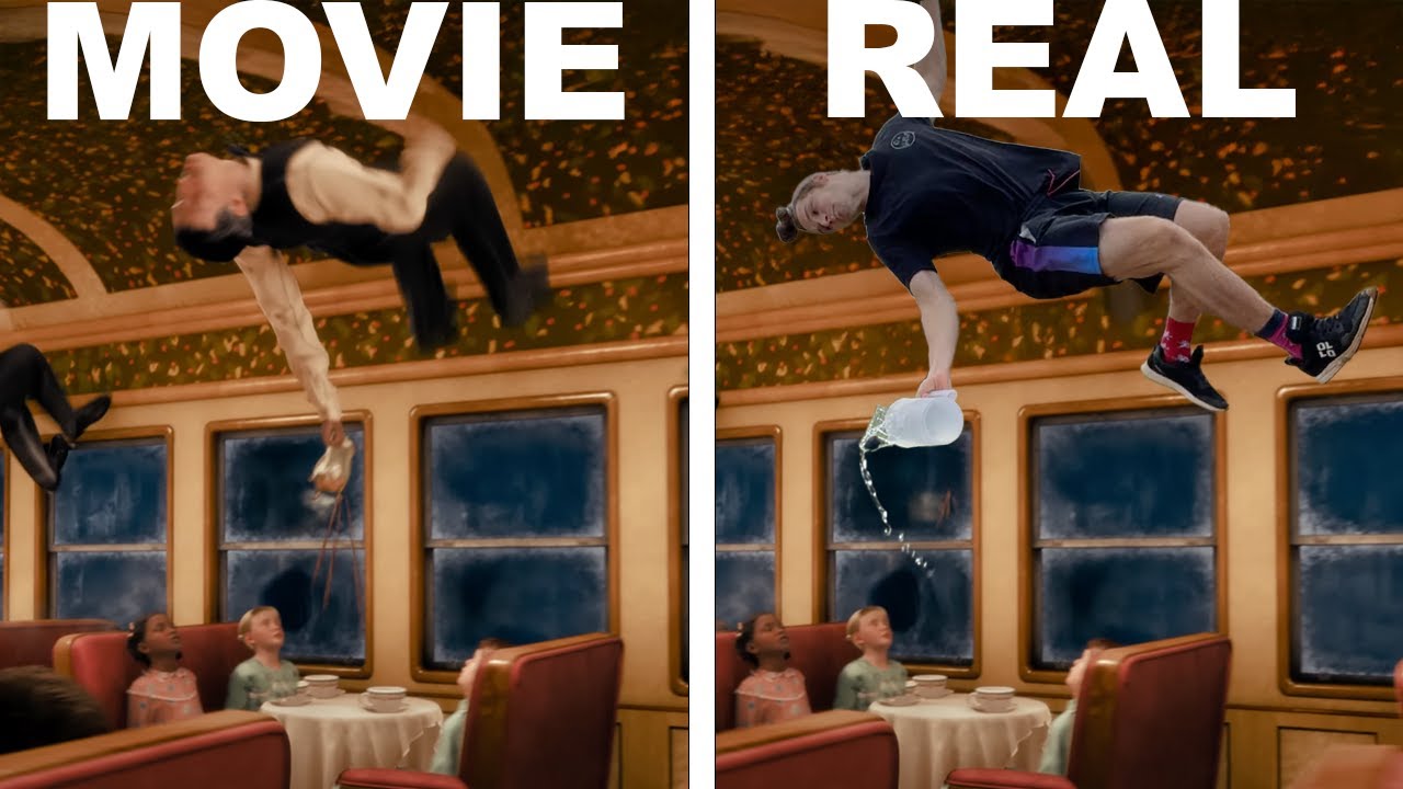 Пробую трюки из «Полярного экспресса»