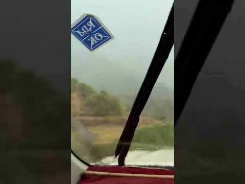 السعودية امطار وادي ريم محافظة قلوه تهامة الباحه الان مركز العاصفة طقس الخليج 2022 10 20